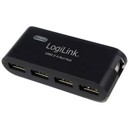 LogiLink UA0085 Hub USB 2.0 de 4 Puertos con Fuente de Alimentación, 480 Mbit/s Precio: 24.69000039. SKU: S7910345
