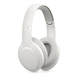SPC 4618B Auriculares Inalámbricos Over-Ear Heron Studio con Micrófono, Bluetooth 5.1, 26h Autonomía, Doble Conectividad, Blancos
