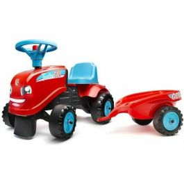 Falk Tractor Go! Con trailer para niños de 1 año Precio: 50.49999977. SKU: B18GDVR4BB