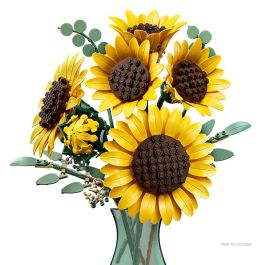 LEGO Botanicals Ramo de Girasoles 11502 - Set de construcción para adultos +18