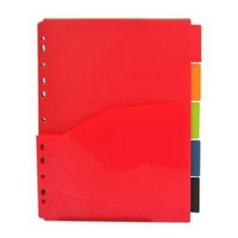 Separadores Office Box Vital Colors Pp Opaco A4 5 Pestañas 11 Taladros Bolsillo Para Documentos Y Adhesivos Incluidos Bolsa De 5 (Set de 10) Precio: 27.78999982. SKU: B14G4MQ8CM