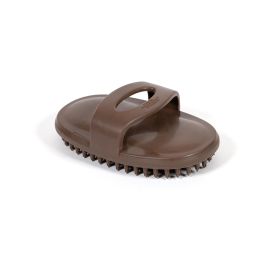 Gloria Manopla de Goma Pequeña para Baño y Masaje de Mascotas en Pelo Largo, Corto y Duro