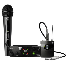 AKG Sistema Inalámbrico UHF US45A/C con 1 Petaca, 1 Micrófono y Receptor Precio: 296.543775. SKU: B1K69WQ246