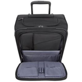 Targus CUCT04R Maletín con ruedas para portátil 16 pulgadas Negro con asa de transporte y bolsillo delantero