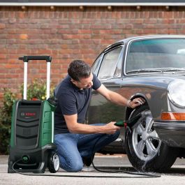 Bosch Fontus Hidrolimpiadora a Batería de Baja Presión 1-12 Bares Depósito 15L Incluye Brocha y Pistola