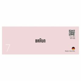 Braun Depiladora Eléctrica SE 7-000 Inalámbrica 2 Velocidades 40 min Blanco / Rosa