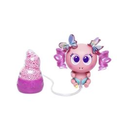 Bandai Ksimerito Machincuepa Niu Gen Rosa Muñeco Interactivo Adopta tu Bebé 15.5x19.5x13.5 cm Niños +3 Años