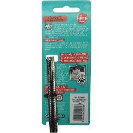 Aime AIM3281019020723 - Collar para gato Cobre Espejo Cielo, Azul Medianoche con Tachuelas Doradas y Cascabel