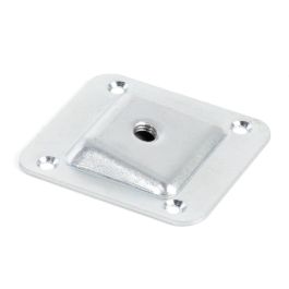 Herrajes Alk Placa Inclinada Zincado para Patas de Mesa, con espárragos M8, 66x58. Fácil fijación. Precio: 0.69000008. SKU: B1GPWYDZR5