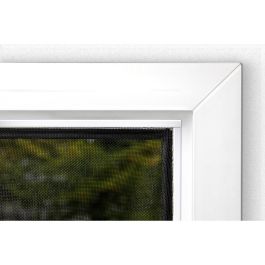 Schellenberg Mosquitera easy click Blanca 100 x 120 cm Fibra de Vidrio Fácil Montaje Resistente UV y Polen