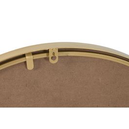 DKD Home Decor Espejo Dorado con Diseño Ventana de Hierro y Cristal 85 Alto x 65 Ancho cm Glam (2 Unidades)
