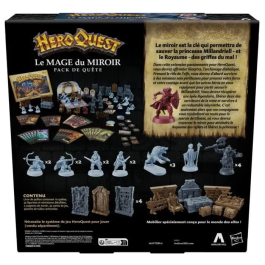 Hasbro Gaming HAS5010994203290 Heroquest Quet Pack Le Mage du Miroir - Juego de roles - Juego de Plateau - Heroquest Game System requerido