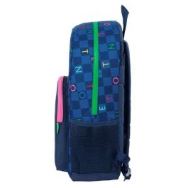 Safta Mochila Doble 19 L Adaptable Carro Benetton "Damero" Safta Mochila Doble 19 L Adaptable Carro Benetton "Damero"