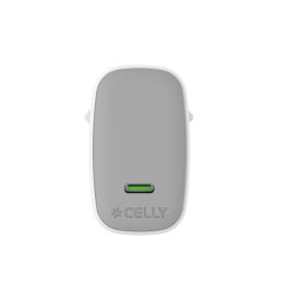 Cargador de Pared Celly UPTC1USBC65WCTC Blanco