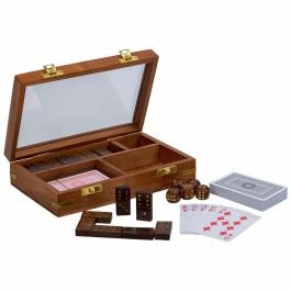 Set de juegos tradicionales Alexandra House Living Marrón 12 x 5 x 15 cm 3 en 1 Precio: 32.79000054. SKU: B1DZZ6NXPA