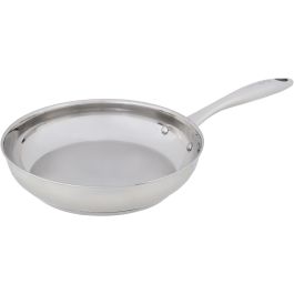 Sartén - CÓMODA Y MODERNA - CLÁSICA - Acero inoxidable - Ø24 cm - Apta para todo tipo de cocinas, incluida la de inducción Precio: 60.5968. SKU: B15VVEAW25
