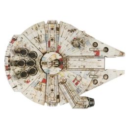 Star Wars - HALCÓN MILENARIO - Modelo 4D para construir - 48 cm Star Wars - HALCÓN MILENARIO - Modelo 4D para construir - 48 cm