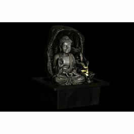 Fuente Oriental DKD Home Decor Gris Negro 17.5 x 25 x 21 cm (2 Unidades)