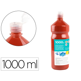 Liderpapel Tempera liquida escolar 1000 ml Marron