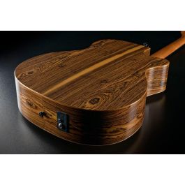 Lag HV30-L-ACE Guitarra Acústica Auditorium Hyvibe H2 30 A/E Cutaway Zurdos, Abeto Engelmann, Bocote