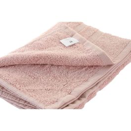 Alfombra de baño DKD Home Decor 600 gsm Algodón Rosa claro (80 x 50 x 1 cm)