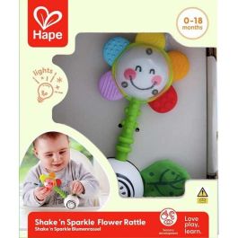 Sonajero-mordedor flor shake & sparkle rattle 0-18 m Sonajero-mordedor flor shake & sparkle rattle 0-18 m