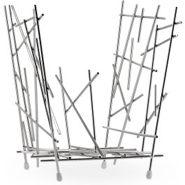 Alessi FC15 Blow Up Revistero de Acero Cromado para Oficina y Hogar Precio: 84.69000056. SKU: B1E6QG586P