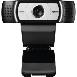 Logitech C930e Webcam Full HD 1080p con Autoenfoque y Micrófono Omnidireccional para Videoconferencias