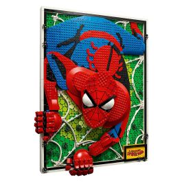 LEGO Art The Amazing Spider-Man 31209, Juego de Construcción de Arte con Mosaico, 2099 Piezas, para Adultos, 18+