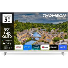 Thomson 32FQG3S15CW Televisor QLED 32" (80 cm) Full HD 1920x1080 Google TV, Wi-Fi, 3xHDMI 1.4, Adaptador 12V Precio: 346.6287. SKU: B16V3NSBYG