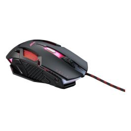 Acer Ratón Gaming Nitro Nmw200 Negro, Óptico 7200 DPI, 6 Botones, Retroiluminación LED 7 Colores, Cableado USB