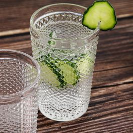 Set 3 Vasos Bajos Vidrio Onix Bidasoa 27 cL