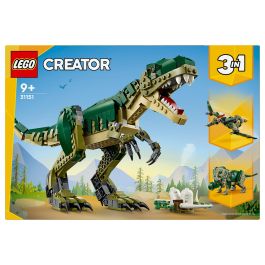 Lego 31151 T-Rex 3 en 1: Dinosaurio de juguete Triceratops o Pterodáctilo
