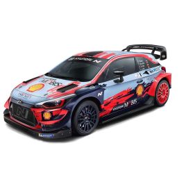 Coche radio control hyundai i20 wrc escala 1:10. 2.4 ghz. 54.50x26x21 cm