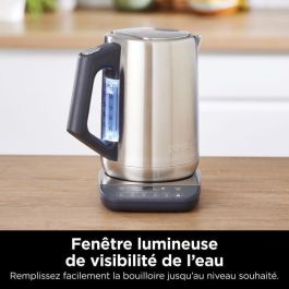 Ninja KT201EU Hervidor de Agua de Acero Inoxidable con Temperatura Regulable, 3000 W y 1.7 L Ninja KT201EU Hervidor de Agua de Acero Inoxidable con Temperatura Regulable, 3000 W y 1.7 L