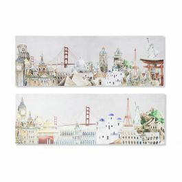 Cuadro Loft DKD Home Decor Multicolor 2 x 30 x 90 cm (2 Unidades) Precio: 13.95000046. SKU: B1DJGJKAKK