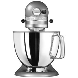 KitchenAid 5KSM125ECU Batidora Amasadora Artisan 300W, 4.8L, Contorno Plateado