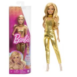 Barbie-Fashionistas 222-Muñeca con pelo rubio ondulado HRH19 Precio: 35.694999576499995. SKU: B1DV3Y53RE