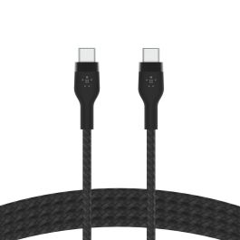 Belkin CAB011BT2MBK Cable USB-C a USB-C Trenzado 2M, Carga Rápida 100W Precio: 18.69000001. SKU: B1ESLSWGD6
