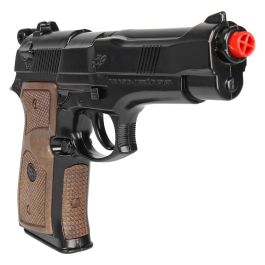 Gonher Pistola Policía 8 Tiros Negra 39/6