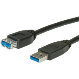 ROLINE 11.02.8977 Cable USB 3.2 Gen 1 (3.1 Gen 1) A-A Macho/Hembra 0.8m Negro Precio: 15.8389. SKU: B18Y3XHBEL