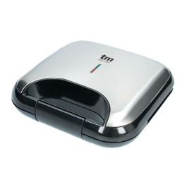 Sandwichera TM Electron Acero 750 W Doble Sandwichera TM Electron Acero 750 W Doble