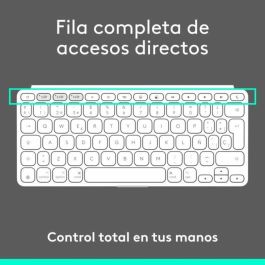 Teclado Logitech Blanco QWERTY