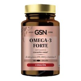 GSN Omega 3 Forte EPA 700mg DHA 500mg Aceite Pescado Alta Biodisponibilidad 80 Perlas Precio: 22.5900004. SKU: B1DJJ6C9DX