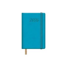 Agenda Anual (2026) Dohe Samba Cosida Tapa Extra Polipiel Con Goma 85X130 S/V Turquesa Precio: 7.49999987. SKU: B17Z7YFVX2