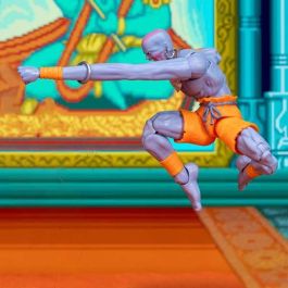 Street Fighter II Figura Dhalsim Deluxe, 2.17 cm, Coleccionable de Plástico