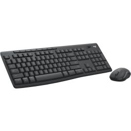 Logitech Combo Teclado + Mouse MK370 Inalámbrico Resistente a Salpicaduras para Productividad