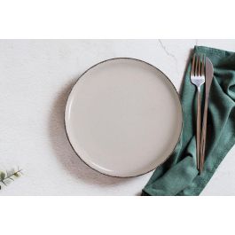 La Mediterranea Bol Colección Anllo Nordic Ivory Brillo - 14.5 cm de diámetro, 6.6 cm de alto (12 Unidades)