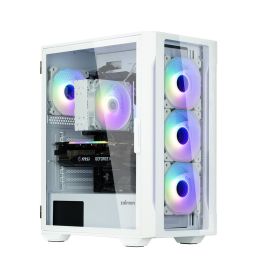 Zalman I3 NEO TG WHITE Carcasa de Ordenador Midi Tower PC Blanco Compatible ATX, micro ATX, Mini-ITX para Discos 2.5/3.5"