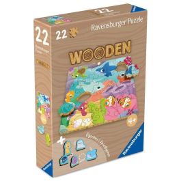 Ravensburger RAV12004081 Rompecabezas de madera - Mundo submarino